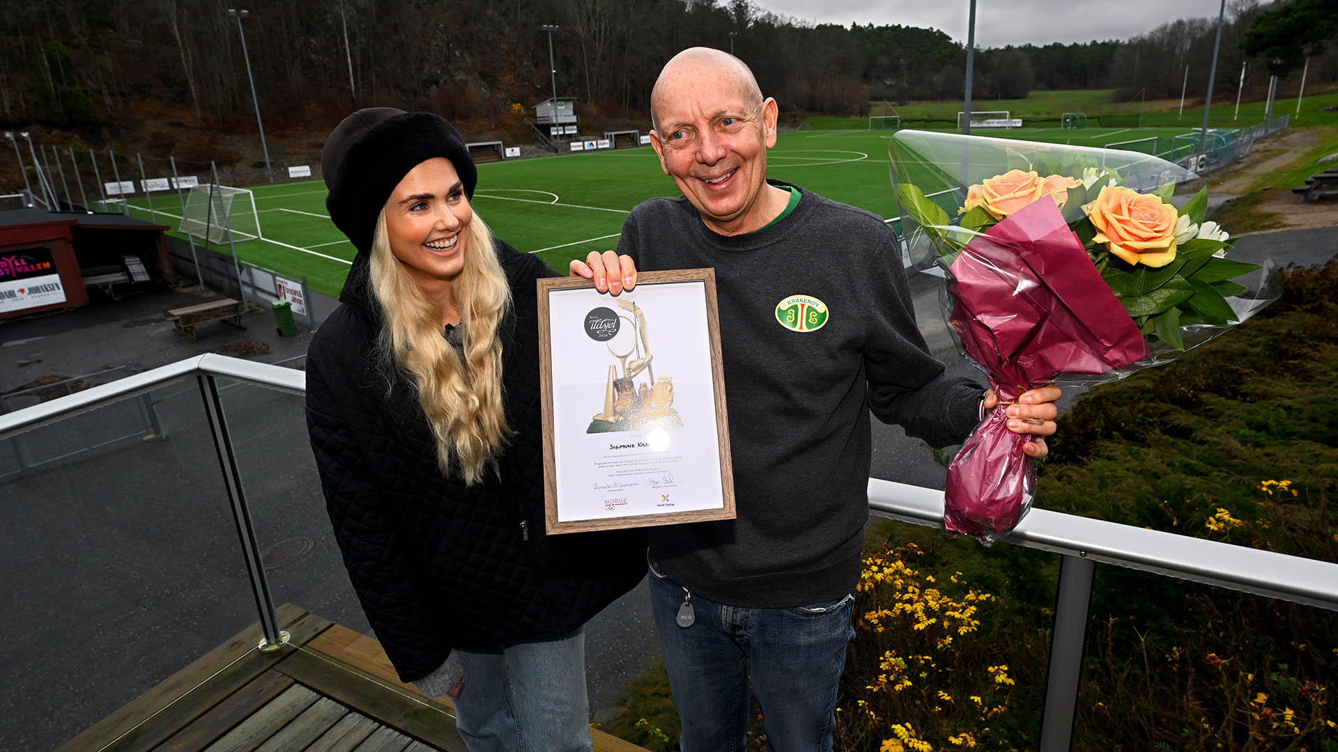 Silje Norendal og Sigmund Karlsen. Foto: Ole Andreas Thorset