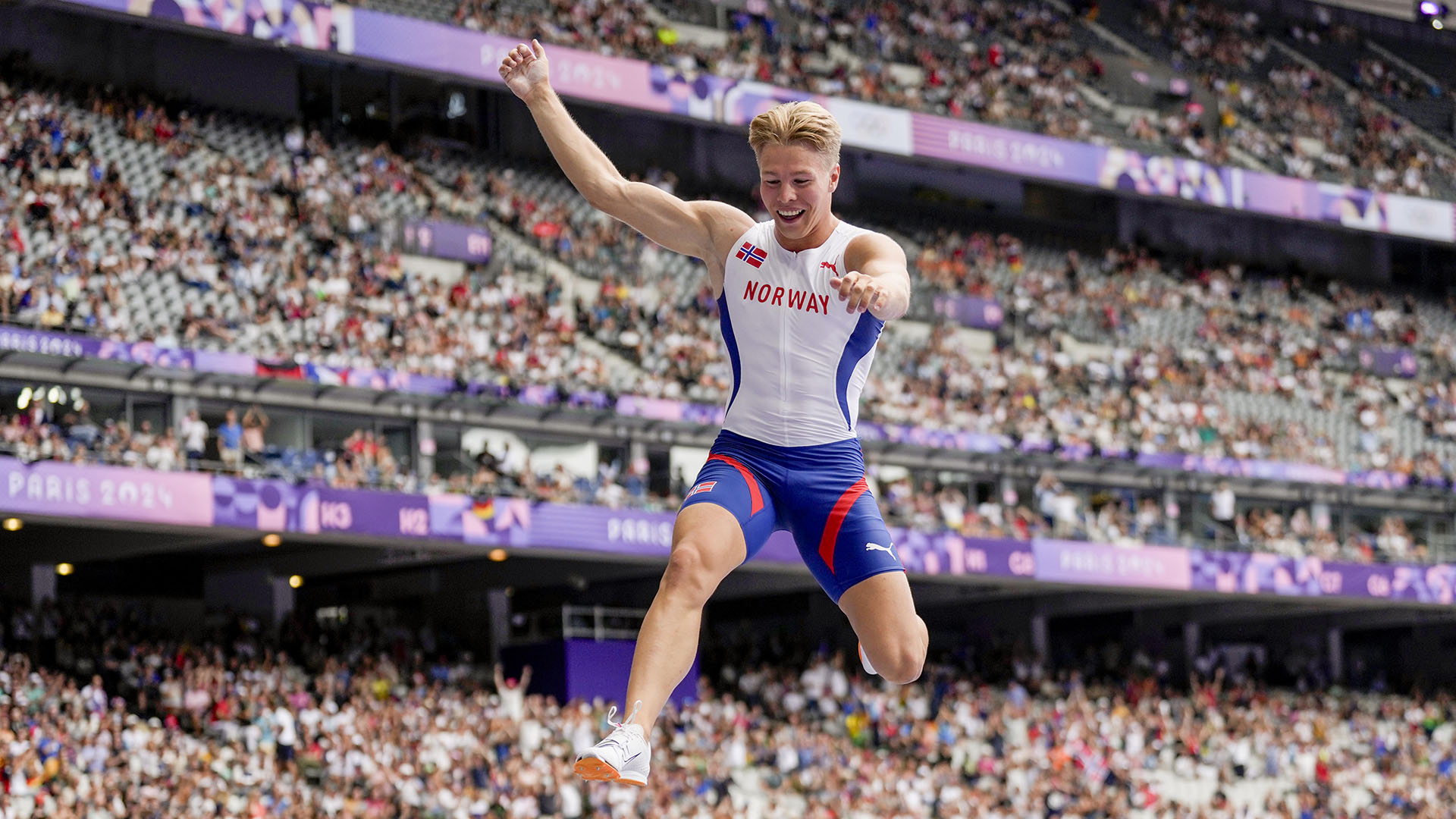 Tikjemper Markus Rooth, som vant OL-gull i Paris 2024, ble kåret til «Årets gjennombrudd» i 2025. Foto: NTB